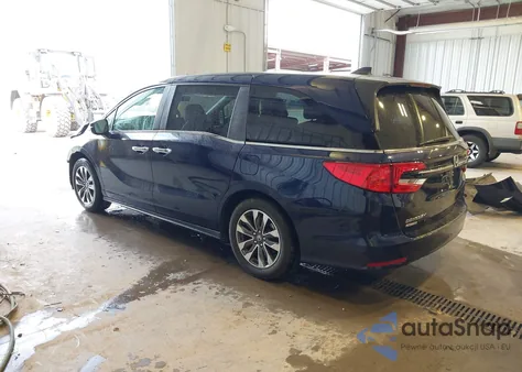 2023 Honda Odyssey Ex-L from USA, damaged, VIN 5FNRL6H69PB059019